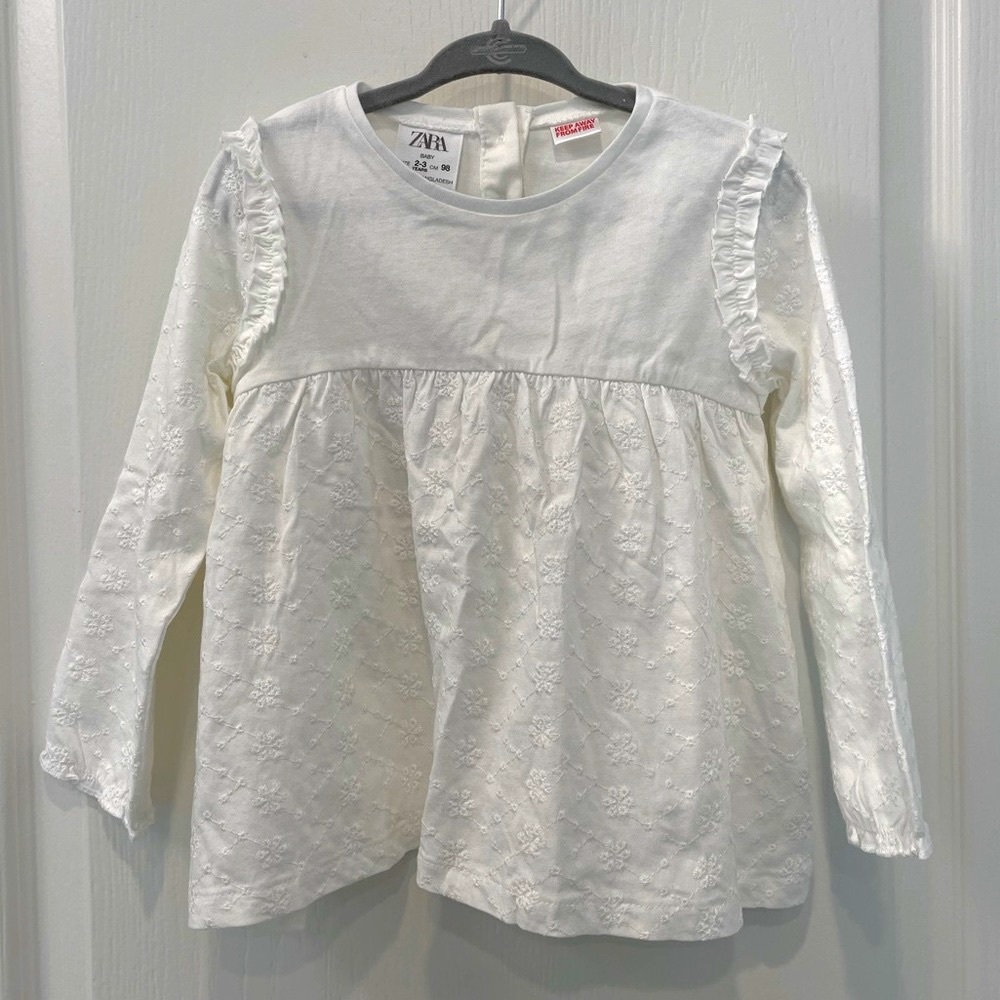 Zara Baby Girl Long-Sleeved Top
